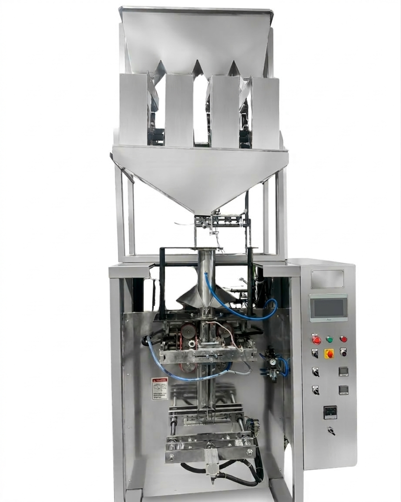 Four head collar type weighing machine | shree ram packaging